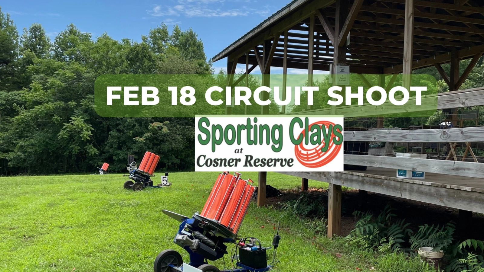 Sporting Clays at Cosner Reserve Sporting Clays, Five Stand